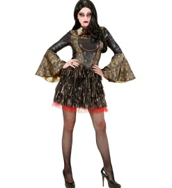 Elegant Vampyrinne Kostyme