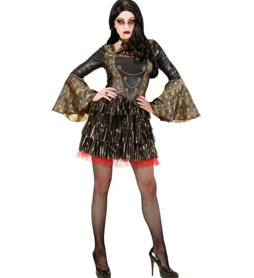 Elegant Vampyrinne Kostyme