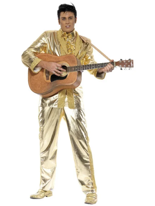 Elvis® Kostyme Gull