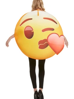 Emoji Kyss Smiley Kostyme