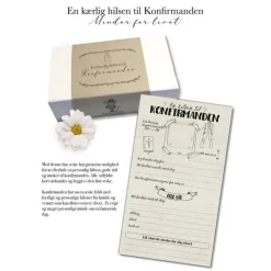 En Hilsen Til Konfirmanden Dreng