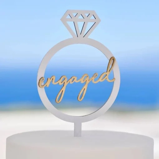 Engaged Diamantring Kaketopp