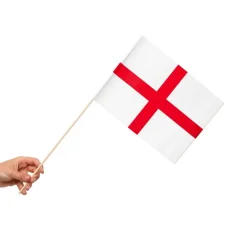 England Flagg på Pinne