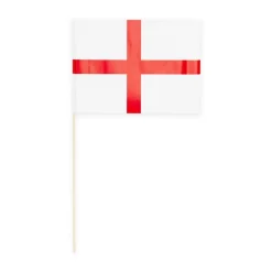 England Flagg på Pinne