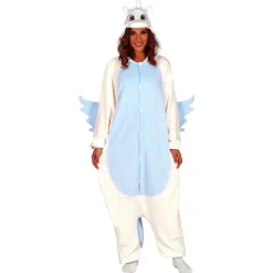 Enhjørning Onesie Kostyme Blå