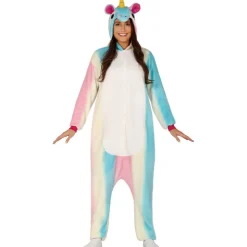 Enhjørning Onesie Kostyme Pastell