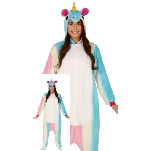 Enhjørning Onesie Kostyme Pastell