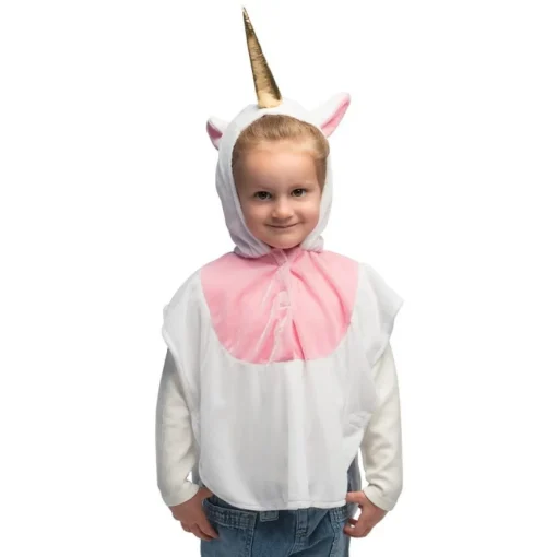 Enhjørning Poncho Barnekostyme