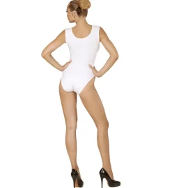 Ermeløs Body Hvit