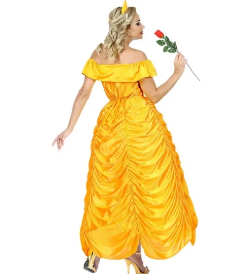 Eventyrlig Prinsesse Belle Kostyme