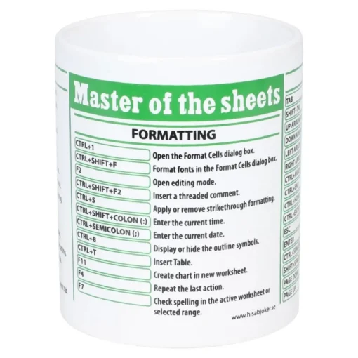 Excel Cheatsheet Krus