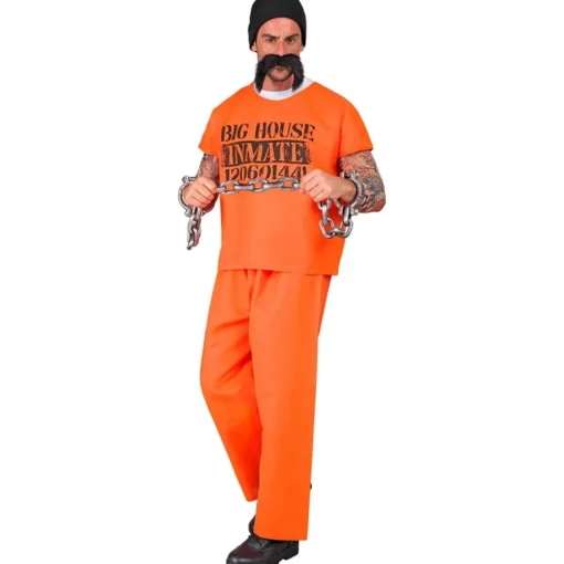 Fange Kostyme Oransje