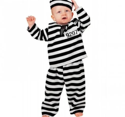 Fangedrakt Babykostyme