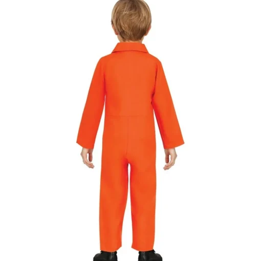 Fangedrakt Barnekostyme Oransje