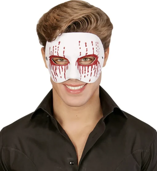 Fantommaske Hvit
