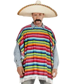 Fargerik Poncho