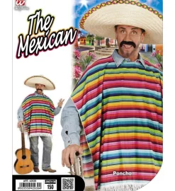 Fargerik Poncho