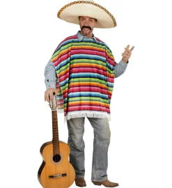 Fargerik Poncho