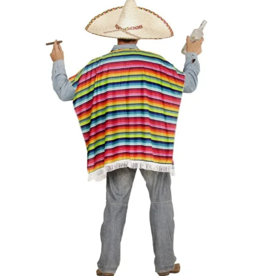 Fargerik Poncho