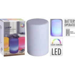 Fargeskiftende LED Bordlampe