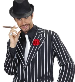 Fedora Gangsterhatt Svart