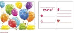 Festballong Invitasjonskort