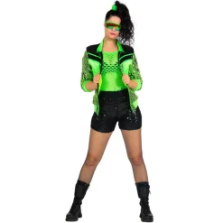 Festivaljakke Neongrønn