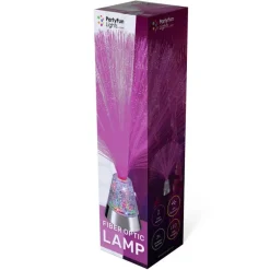 Fiberoptisk Glitter Lampe