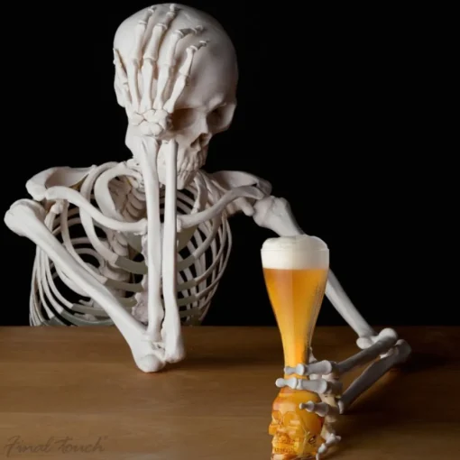 Final Touch® Brain Freeze Hodeskalle Ølglass