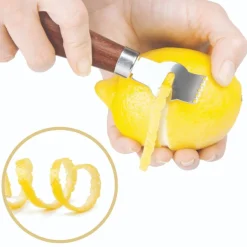 Final Touch® Multifunksjonell Barkniv & Skreller Sett