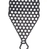 Fingerhanske Svarte Perler