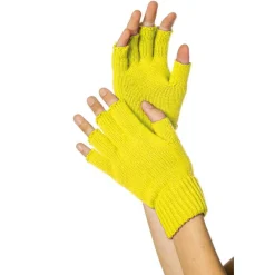 Fingerløse Hansker Gul