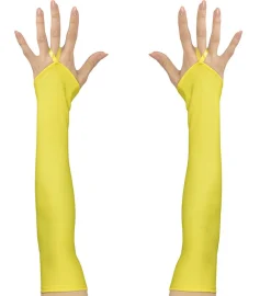 Fingerløse Hansker Gul