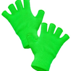 Fingerløse Hansker Neongrønn