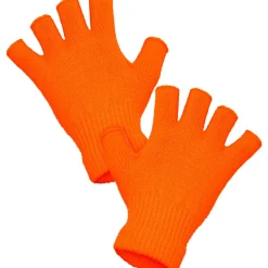 Fingerløse Hansker Neonoransje