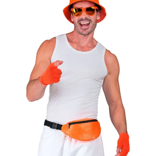Fingerløse Hansker Neonoransje