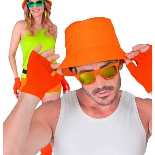 Fingerløse Hansker Neonoransje