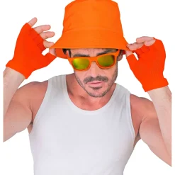 Fingerløse Hansker Neonoransje