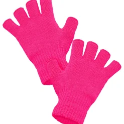 Fingerløse Hansker Neonrosa