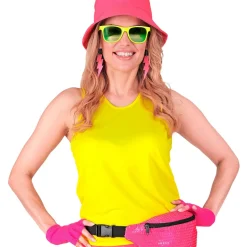 Fingerløse Hansker Neonrosa