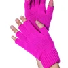 Fingerløse Hansker Neonrosa