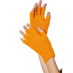 Fingerløse Hansker Oransje