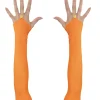 Fingerløse Hansker Oransje