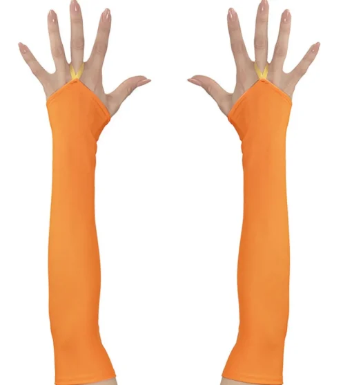 Fingerløse Hansker Oransje