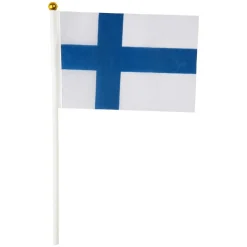 Finland Flagg på Pinne