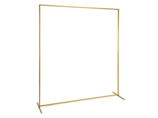 Firkant Backdrop Stativ Gull