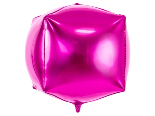 Firkantet Folieballong Rosa