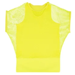 Fiskenett Bluse Neongul