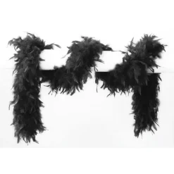 Fjærboa Svart 65 g