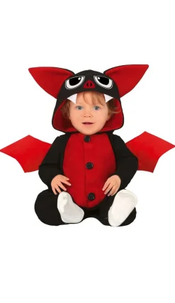 Flaggermus Babykostyme Rød